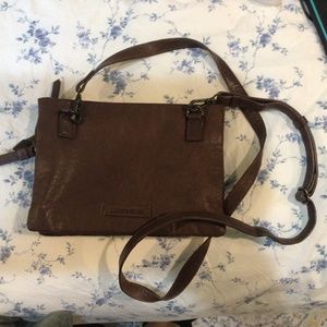 Lucky Brand leather crossbody purse